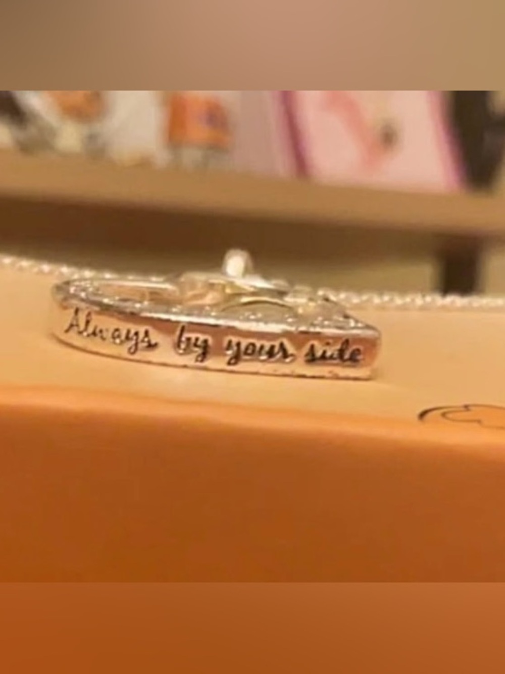 Disney Winnie The Pooh Heart Shaped Necklace - Picture 2 of 3